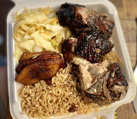 Smoked Jerk Chicken Platter