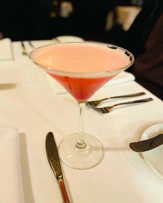 Raspberry martini