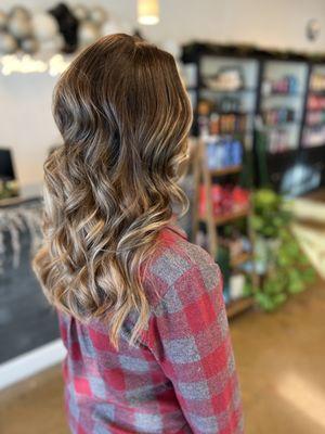 Reverse balayage