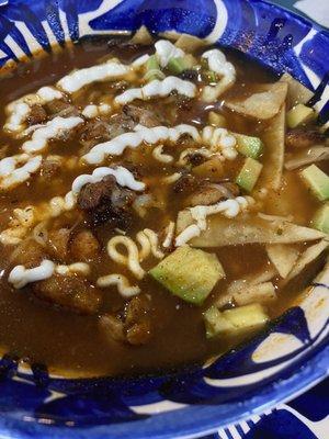 Sopa de tortilla