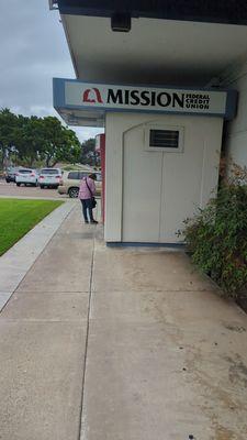 On the Chula Vista Adult School campus, there is a mission fed credit union easy access for students