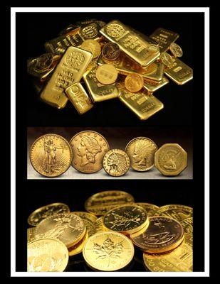 We buy, sell and loan on Gold Bullion