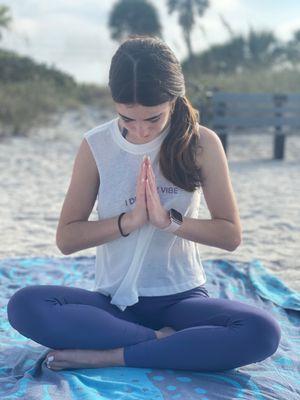 Beach Single Yoga Class