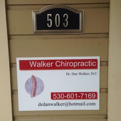 Dr. Dan Walker of Walker Chiropractic, part of Downtown Chiropractic in Davis, CA on the corner of 4th & D.