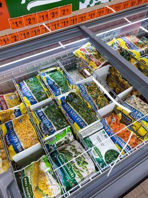 Great prices for frozen veggies