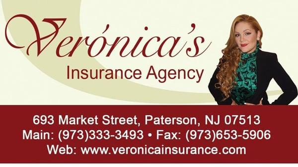 VERONICA'S INSURANCE AGENCY,,,BEST INSURANCE AGENCY IN NJ