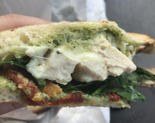 Chicken Pesto Melt