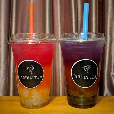 Guava Passionfruit Oolong Tea & Mango Dragon Passion Green Tea