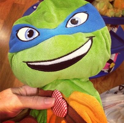 Build A Bear just got in their TMNT stock on Thursday. Already, they were almost out of Leo. Fortunately, I snagged one today.