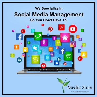 We specialize in social media management so you don't have to!