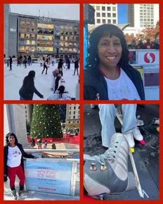 Holiday Ice Rink In Union Square