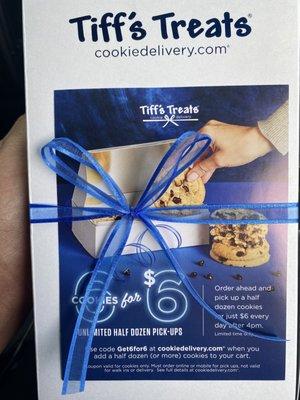 Box of cookies