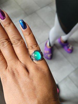 Got a mood ring