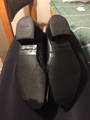 Replaced soles.