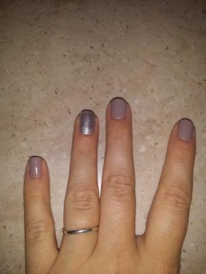 Gel manicure