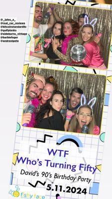 Photo Booth prints, the best branded party favors ever!