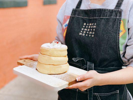 Soufflé pancakes (available during weekend currently)