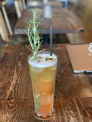 Our Grapefruit Moon beer cocktail. Refreshing on a hot summer night.