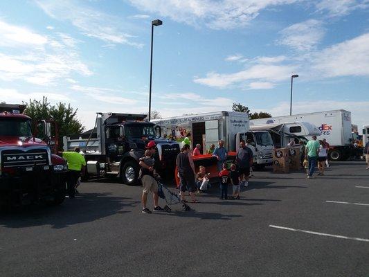 You Move Me truck at the 2017 Touch a Truck event in Nazareth.  We love supporting the community.