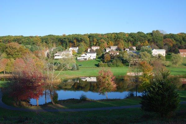 Among the rolling hills of Monroe, CT and the Whitney Farms Golf Course