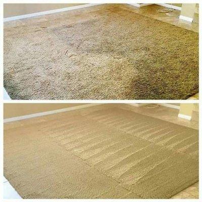 Here is a before and after picture of home in Acworth we cleaned.