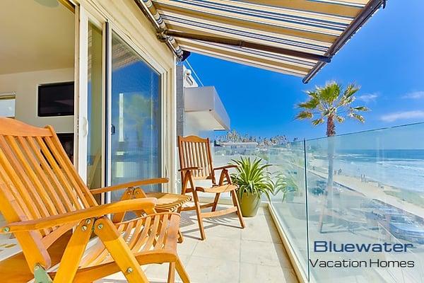 B5120 La Jolla Ocean Front Luxury at Windansea Beach - 5 bedroom/sleeps up to 10