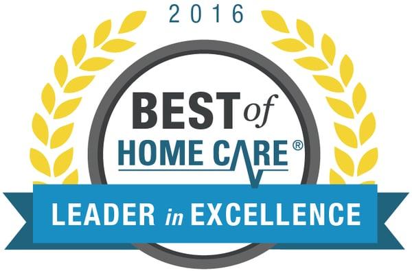 Leader in Excellence. 7 agencies in California were awarded this for 2016, and Hillendale is 1 of only 2 who received it in the Bay Area!