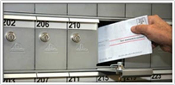 Safe and secure location for all of your mail and parcels.