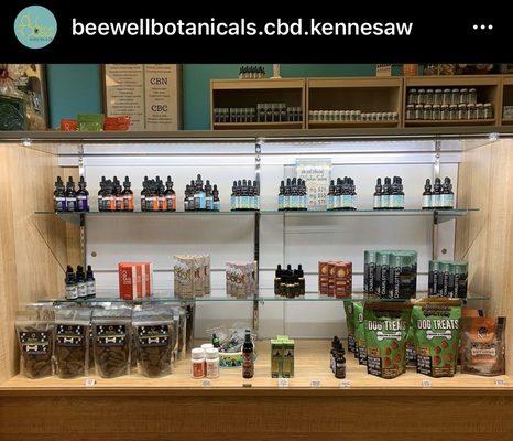 Amazing selection of the most well known and respected CBD companies backed with knowledgeable associates to customize your experience.