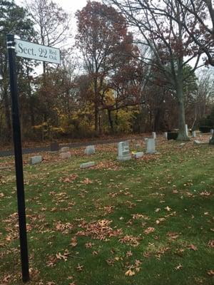 Dads side of Family Cemetery