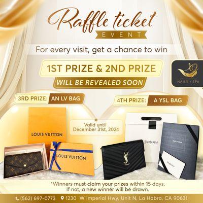 RAFFLE TICKET EVENT