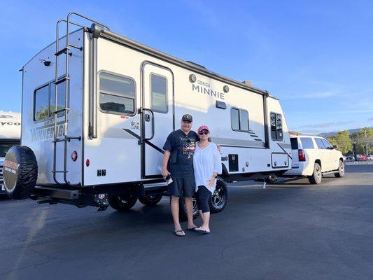 Our 40th Anniversary present 6/4/22 Winnebago