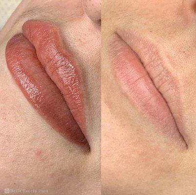 Lip Blush Tattoo