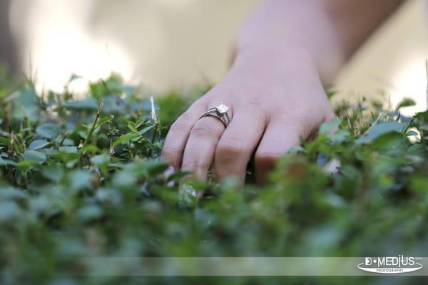 Beautiful engagement ring designed by Forever Diamond.