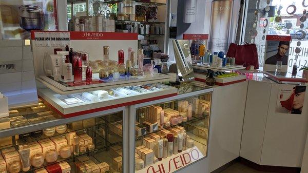 Full collection of Shiseido products