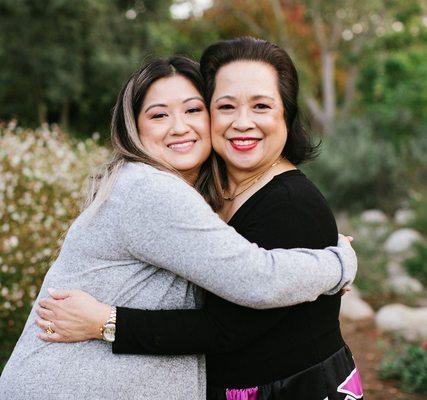 Makeup for mother and daughter