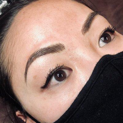 Beautifully Microbladed eyebrows will save you so much time!