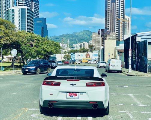 Camaro from Cutter Chevy (Ala Moana)