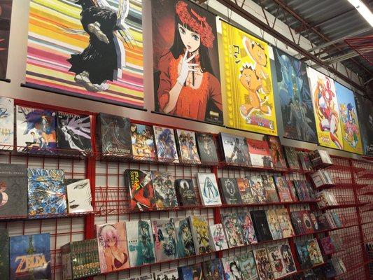 Awesome anime collection in manga, figures & wall scrolls!