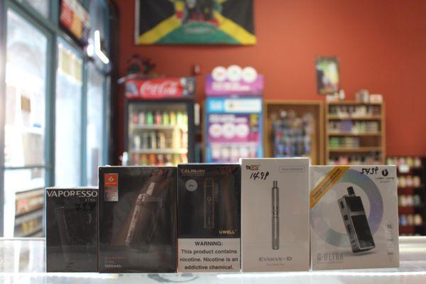 OUR SELECTION OF VAPE PRODUCTS