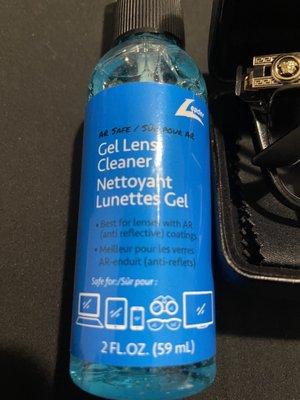 Gel Lens Cleaner