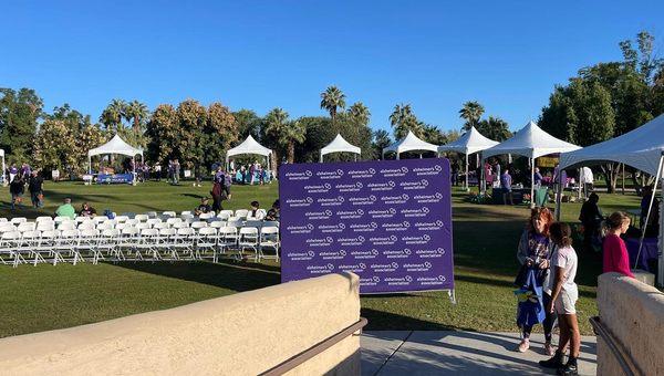 Annual Alzheimer's walk!