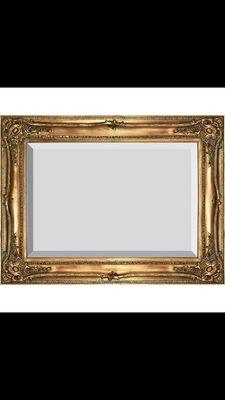 Ornate gold frame 30"x40"