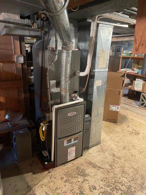 Furnace installation