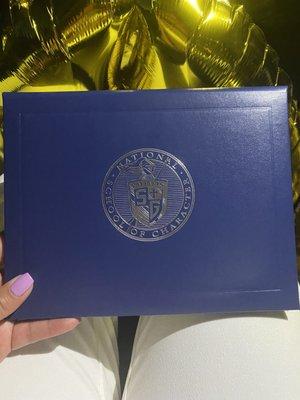 My sons high school diploma ‍