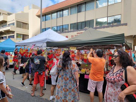 Fun Saturday at the Cultural Plaza on Beretania. Happy New Year 2023!