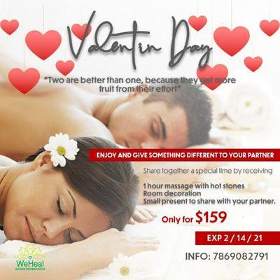 Valentine's day promotion