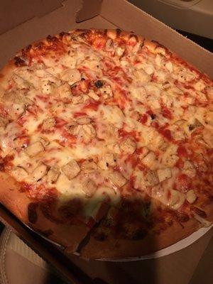 Chicken pizza