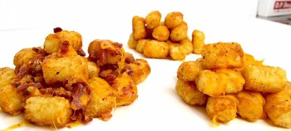 Tots, Cheesy Tots or Cheesy Bacon Tots. You Pick.