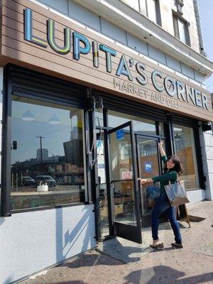 The front of Lupita's Corner Market.